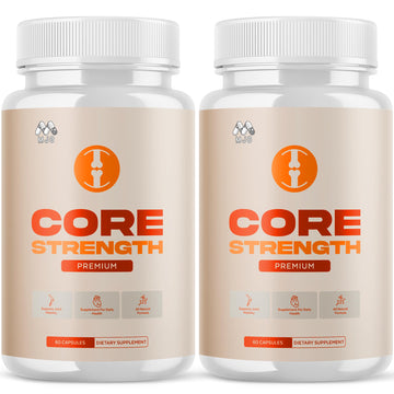 (2 Pack) Core Strength Supplement for Joint Support, Official Core Strength Joint Pills with All Natural Ingredients, Advanced Health & Wellness Support with Max Strength Multivitamins (120 Capsules) MJOAu supplements