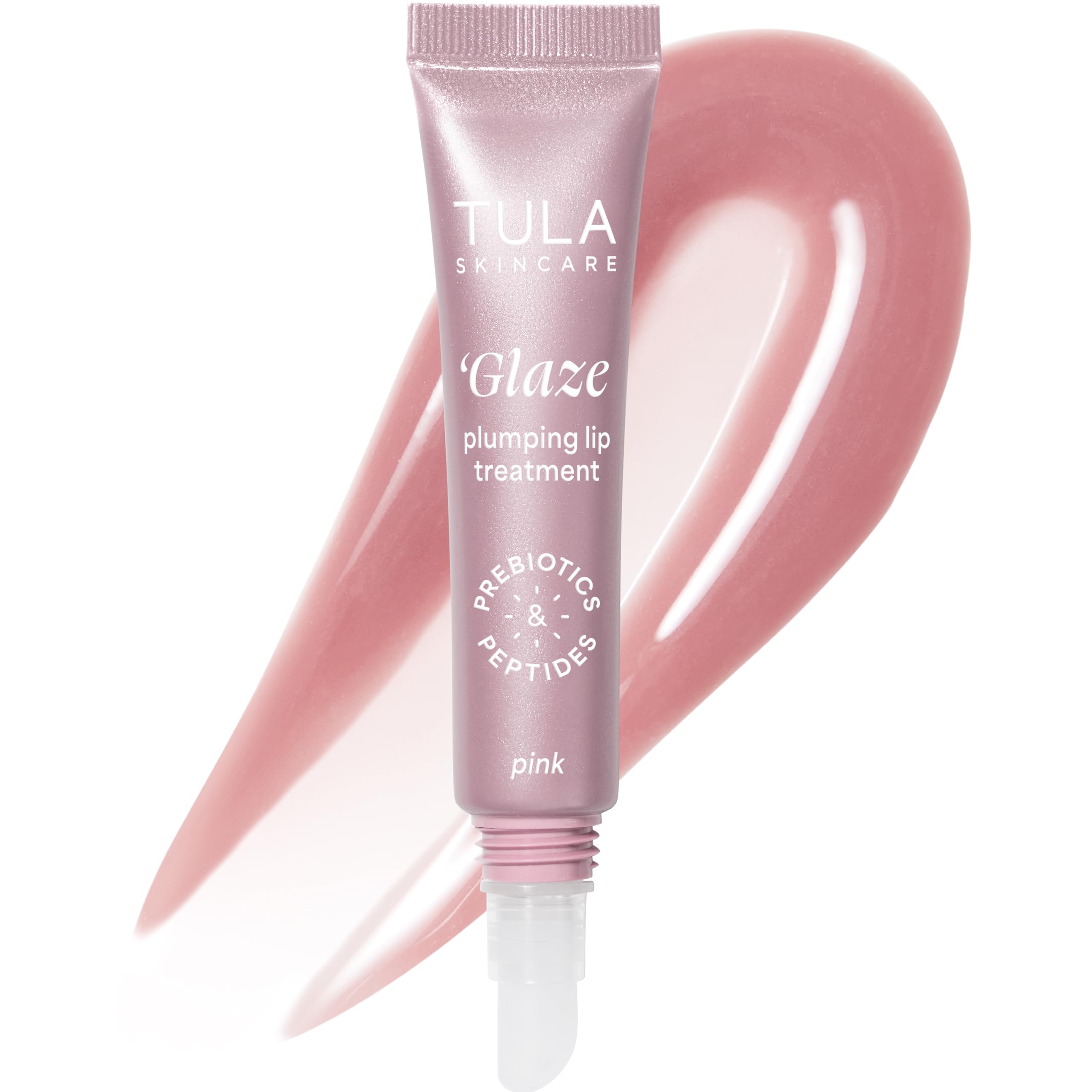 TULA Skin Care Rose Glow + Get It Lip Balm - Hydrating Peptide Lip Treatment with Hyaluronic Acid & Vitamin E, 0.28 oz., Rosy Tint TULAAu supplements