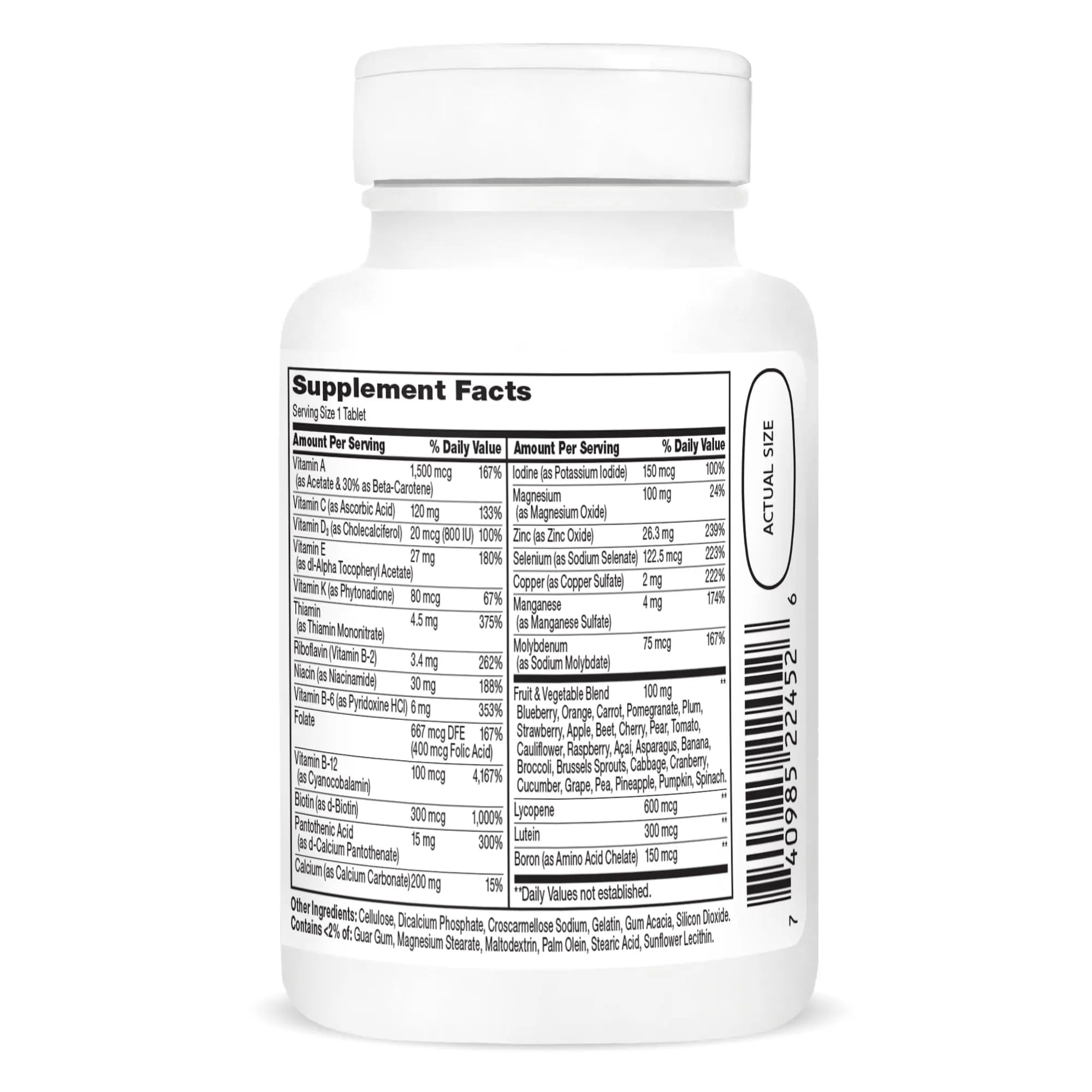 21st Century Wellify Men's 50+ Multivitamins with Minerals, 65Count 21st CenturyAu supplements
