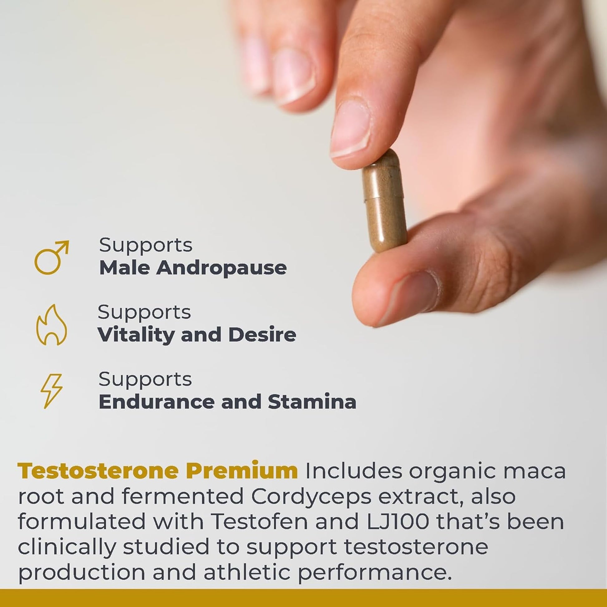 Premier Research Labs Testosterone Premium - Testosterone Supplement for Men, All Natural Testosterone Complex, Premier Labs Testosterone Support, Fenugreek, Cordyceps & Maca - 90 Vegetarian Capsules Premier Research LabsAu supplements