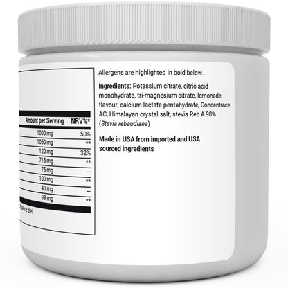 Dr. Berg Electrolyte Powder - Electrolyte Drink Supplements with 1000mg Potassium Dr. Berg NutritionalsUS supplements