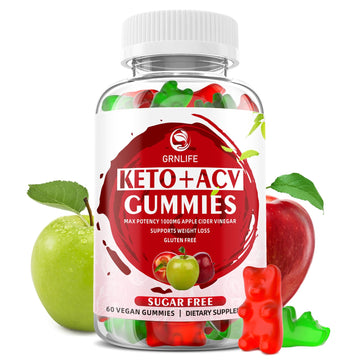 Keto ACV Gummies Advanced Weight Loss, 1000MG Apple Cider Vinegar Gummies Supple GrnLifeUS supplements