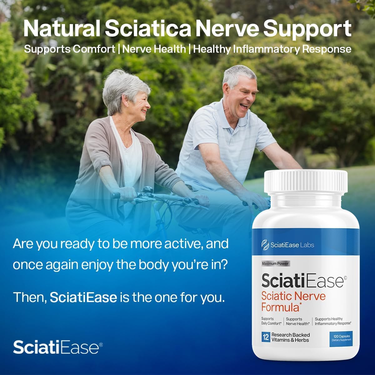 SciatiEase Sciatic Nerve Health Support Sciatic Nerve Supplement SciatiEaseUS supplements