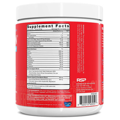 RSP NUTRITION Vegan AminoLean Pre Workout Energy (Pineapple Coconut 25 Servings) RSP NUTRITIONUS supplements