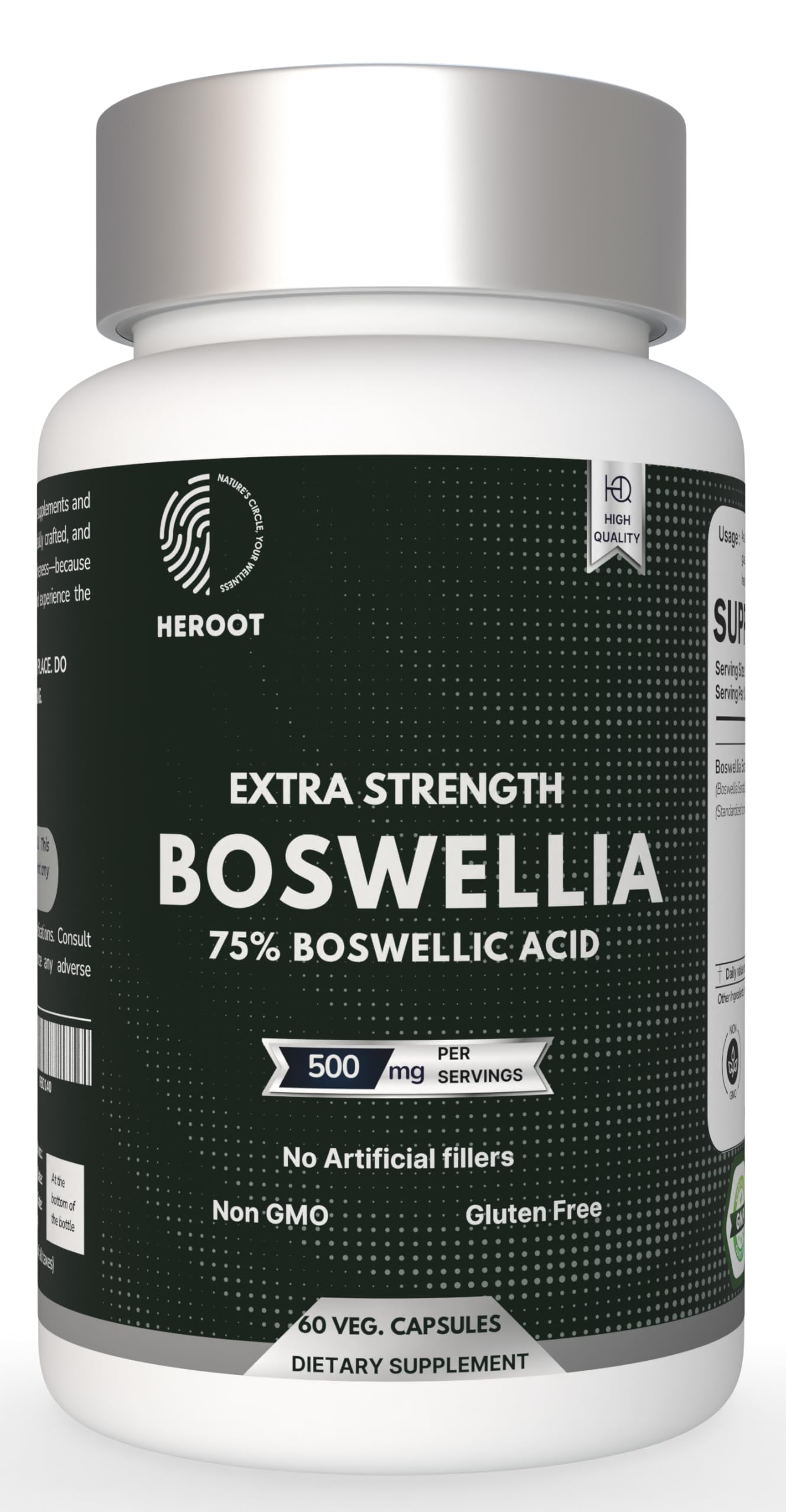 Heroot Boost Joint Mobility with 75% Extra Strength Boswellia Serrata Extract, 120 Capsules HerootAu supplements