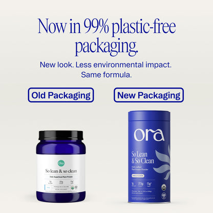 Ora Organic Plant-Based Protein Powder - 23g Protein for Women and Men - Vanilla Flavor 20 Servings, Vegan, Clean Protein Ora OrganicUS supplements
