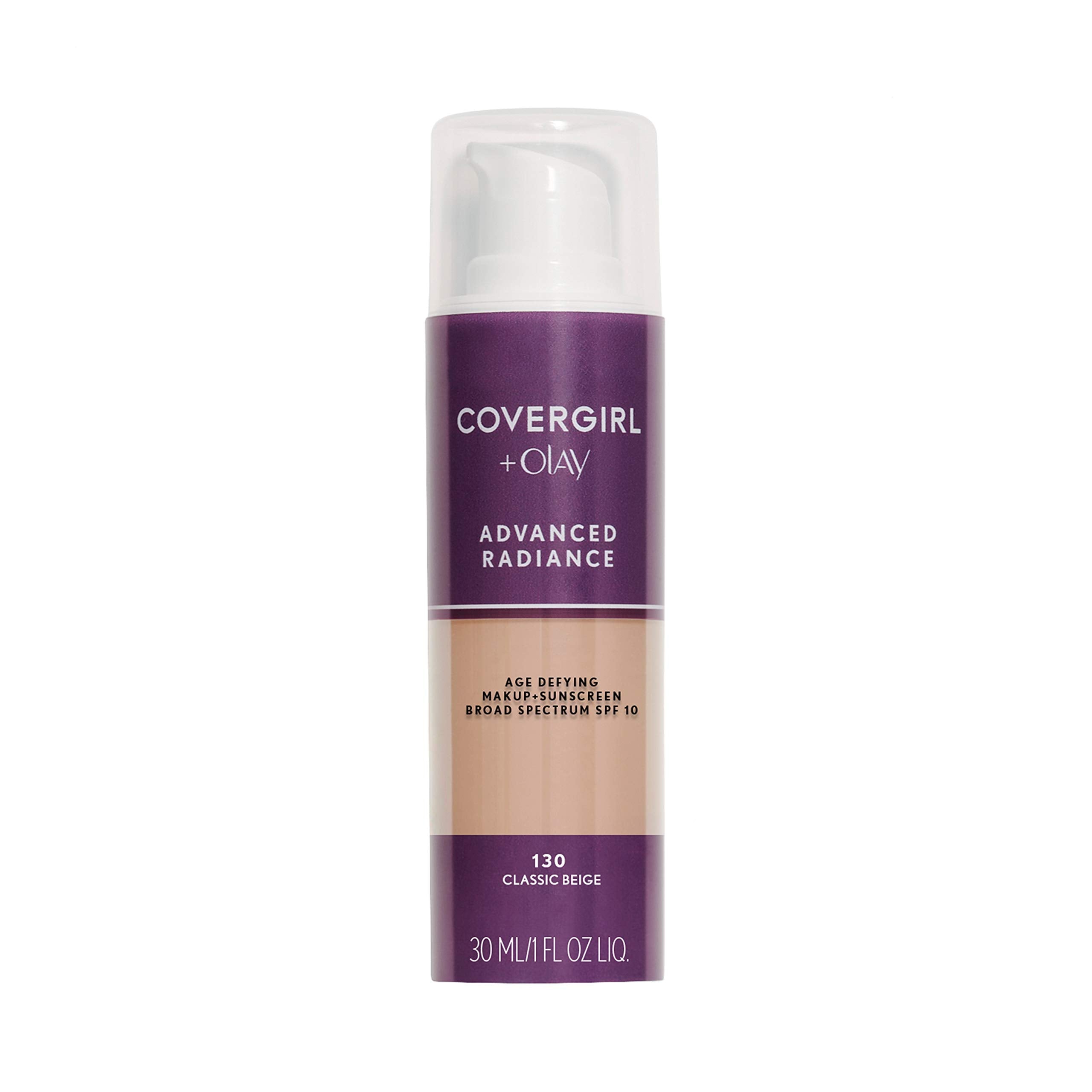 COVERGIRL Advanced Radiance Age-Defying Foundation Makeup, Classic Beige, 1 oz (Packaging May Vary) COVERGIRLAu supplements
