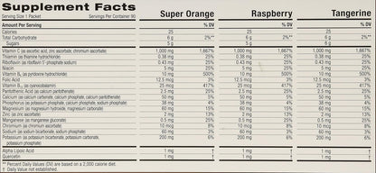 Emergen-C 1,000 mg Vitamin C Dietary Supplement Drink Mix, Super Orange/Raspberry Emergen-CUS supplements