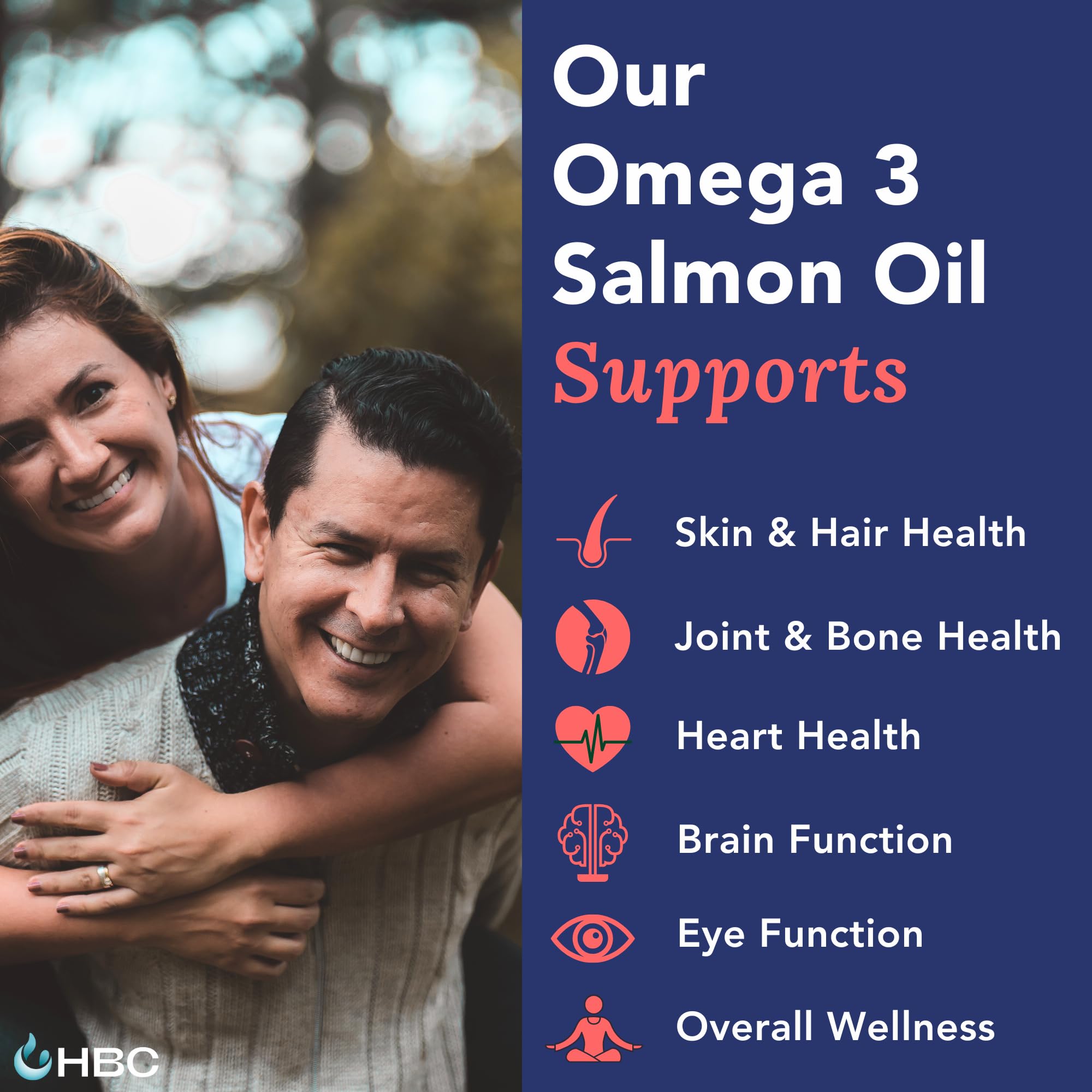 High Strength Omega 3 Fish Oil - 1000mg, Norwegian Salmon Oil with EPA & DHA, No Burping or Aftertaste, Omega 3 Fatty Acids Supplement for Eye, Brain & Heart, Triglyceride Form - 180 Capsules Hofseth BioCareAu supplements