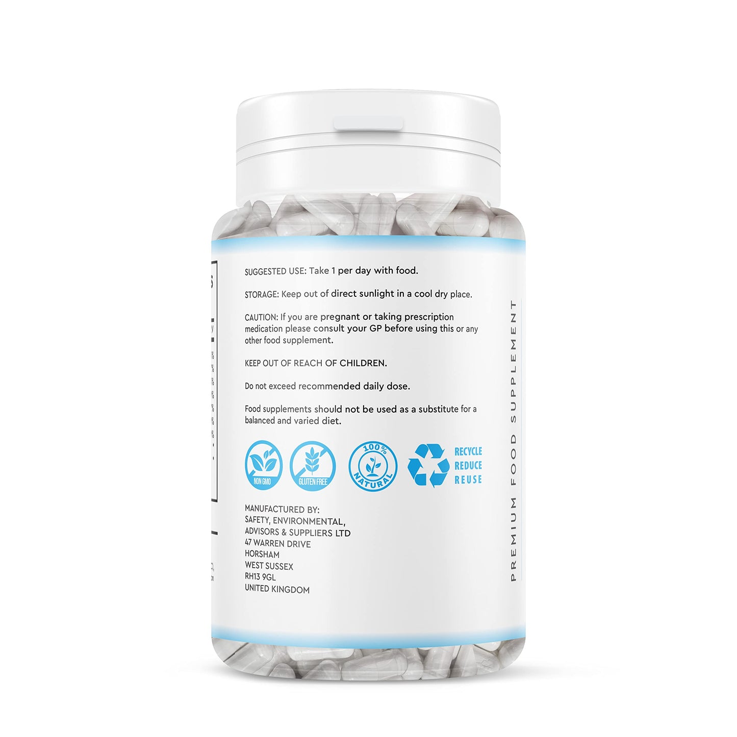 Marine Collagen Peptide Tablets 1200MG - 6 Month Supply - 180 High Strength Collagen Tablets My StoreUS supplements