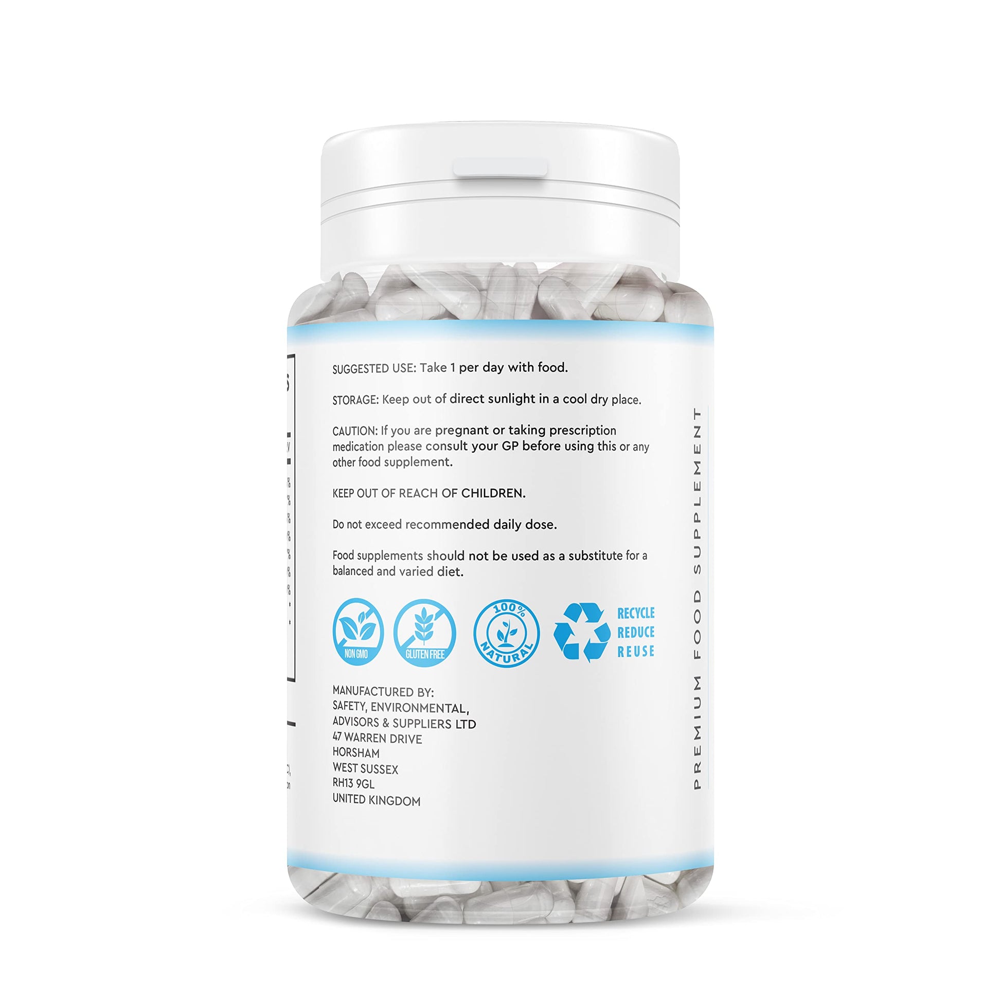 Marine Collagen Peptide Tablets 1200MG - 6 Month Supply - 180 High Strength Collagen Tablets My StoreAu supplements