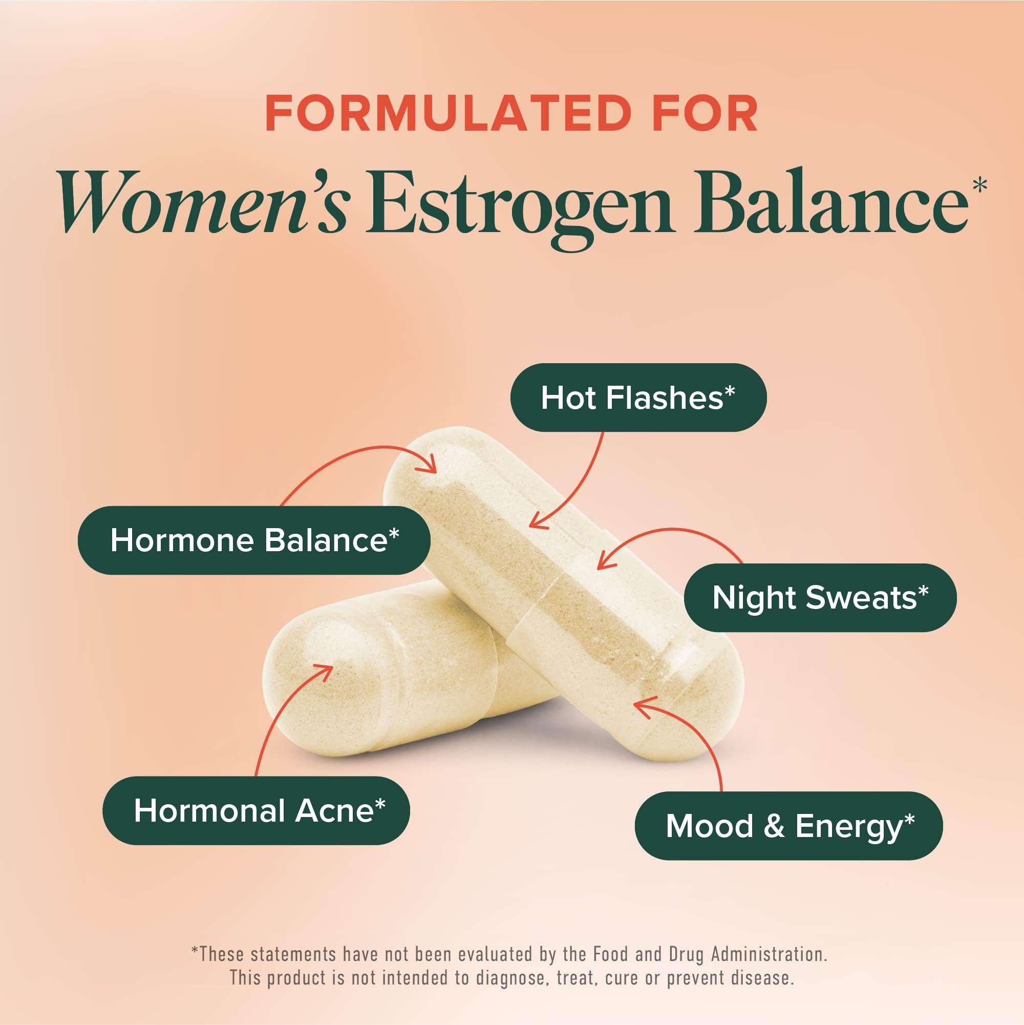 DIM Supplement for Women 250 mg | Estrogen & Hormone Balance | Menopause, Hot Flashes & Night Sweats Support | DIM Complex Estrogen Supplement for Women | with BioPerine | Gluten-Free | 60 Ct SMNutritionAu supplements