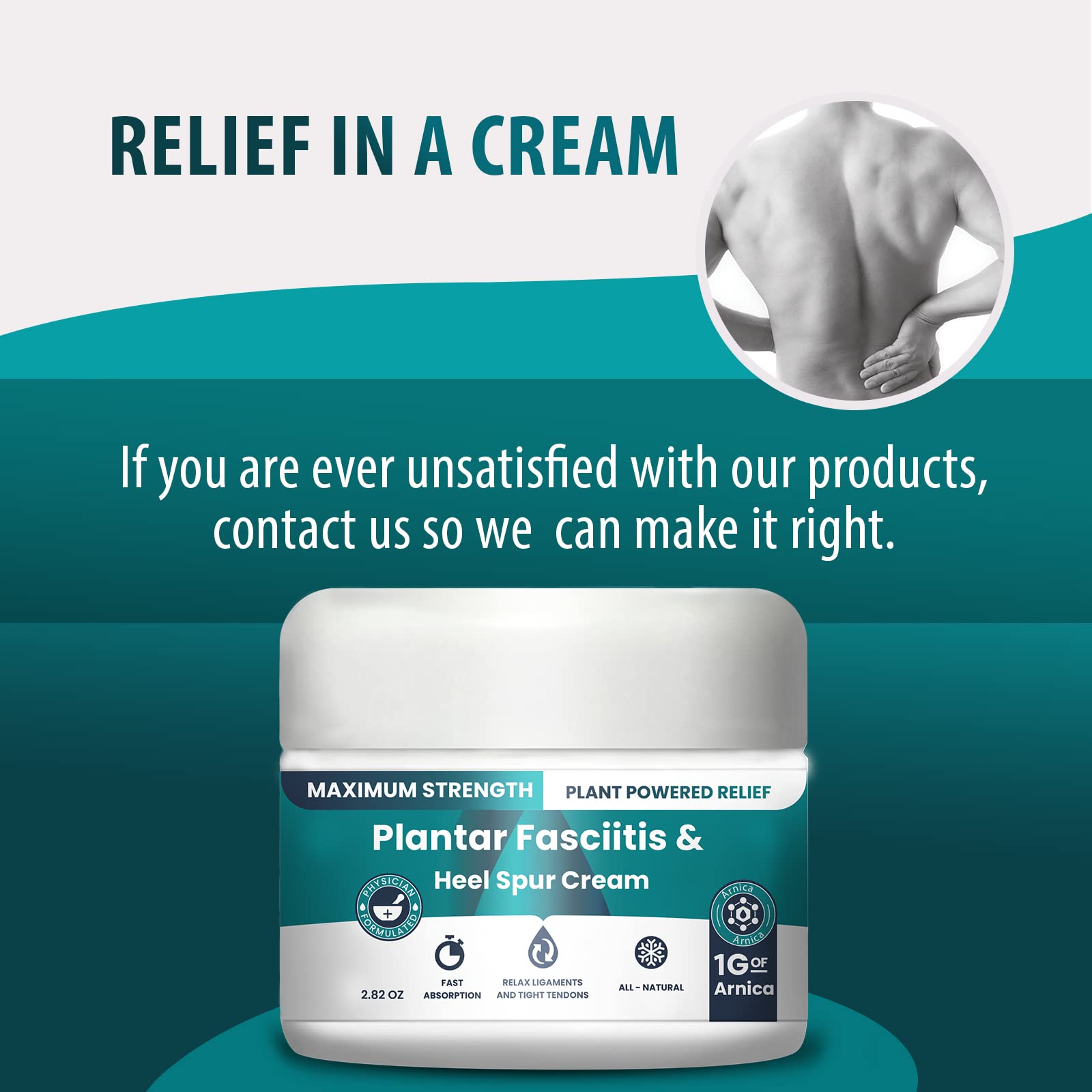M PAIN MANAGEMENT TECHNOLOGIES Plantar Fasciitis And Heel Spur Cream By PMT - Cream For Foot Relief. High Concentration of Arnica; Vitamin B6, MSM, Glucosamine - To Soothe and Relieve - 2.82 OZ M PAIN MANAGEMENT TECHNOLOGIESAu supplements