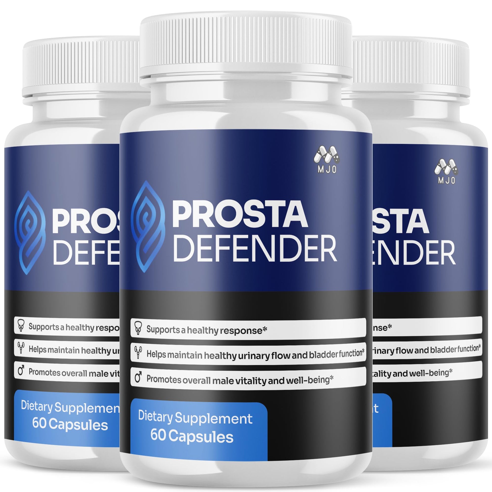 (3 Pack) Prosta Defender Capsules, Official Prostadefender Pills with All Natural Ingredients, Advanced Overall Health and Wellness Supplement, Natural Maximum Strength Vitamin Formula (180 Capsules) MJOAu supplements