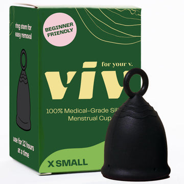 Viv for Your V Menstrual Cup | Extra Small | Safe, Comfortable, Alternative to Tampons and Pads VIV FOR YOUR V.Au supplements