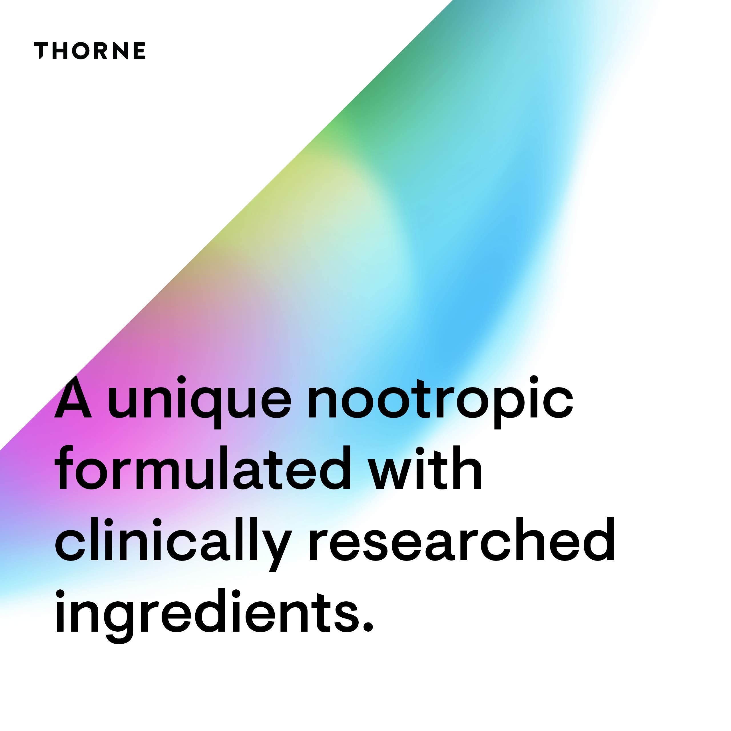 Thorne Memoractiv - Nootropic Brain Supplement for Focus, Creativity, and Concentration ThorneAu supplements