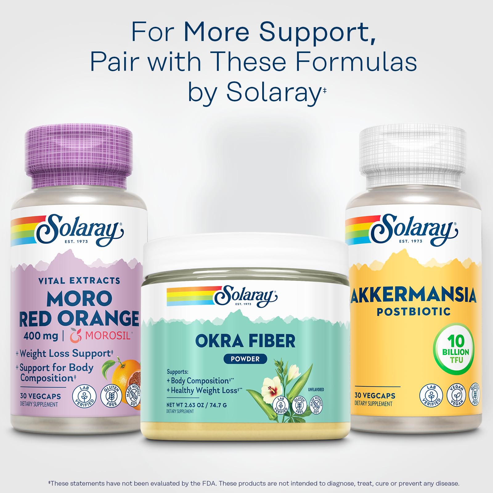 SOLARAY Akkermansia Postbiotic, Akk11, 10 Billion TFU, Beneficial Strain for Gut Health Support, Vegan, Gluten-Free, 60-Day Guarantee, 30 Servings, 30 VegCaps SOLARAYAu supplements