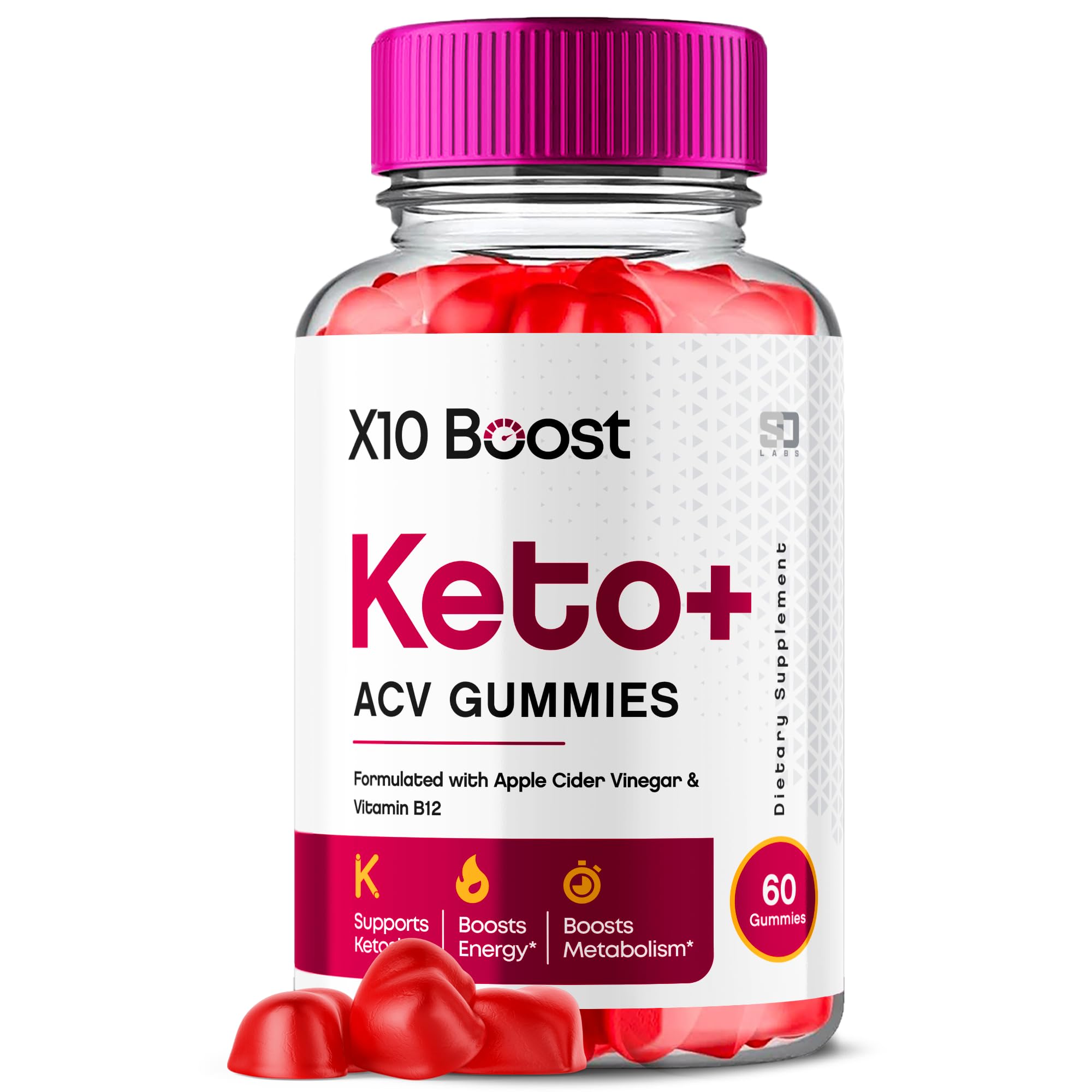X10 Boost Keto ACV Gummies Advanced Weight Loss, X10 Boost Keto + ACV 1000mg Apple S.O LabsUS supplements