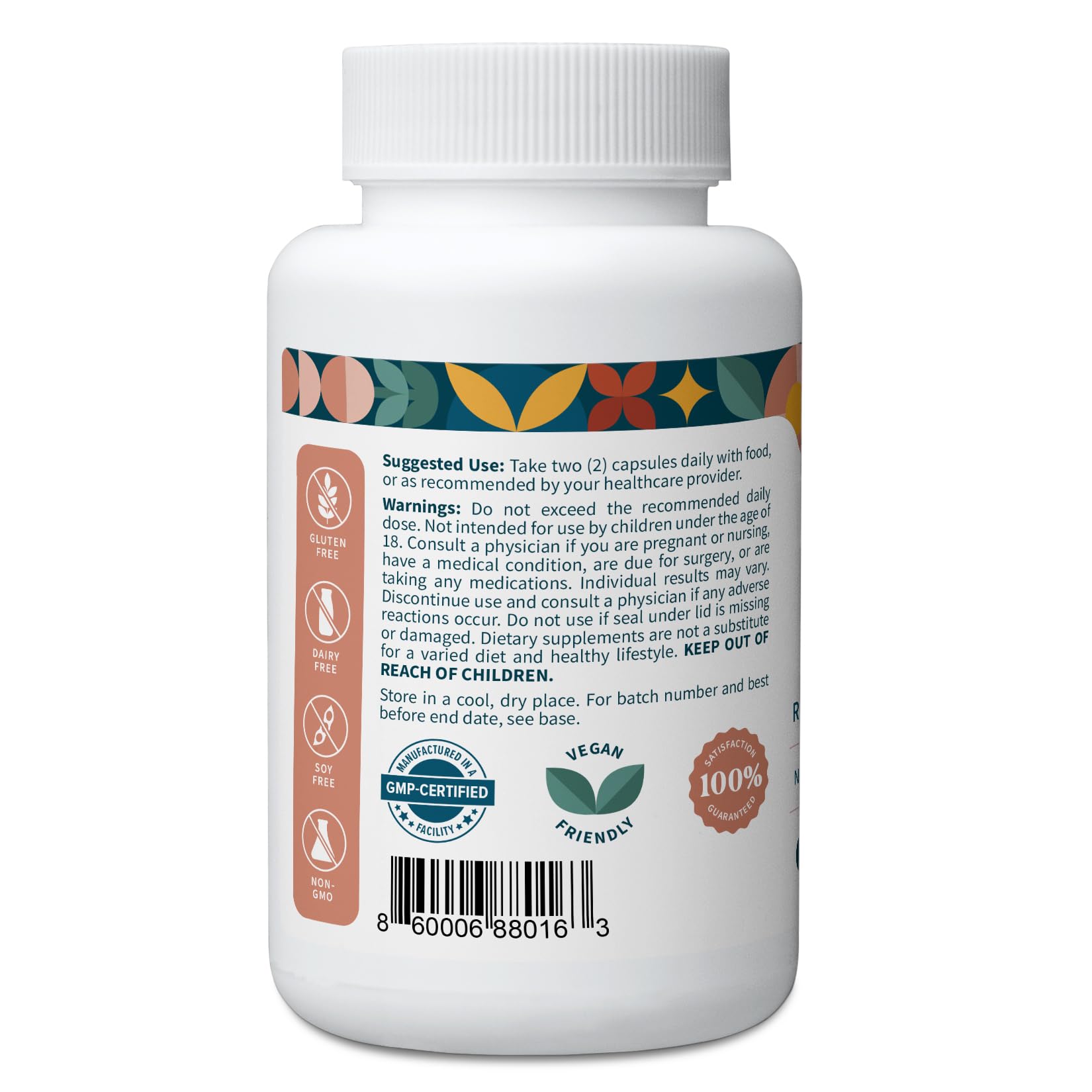 Pattern Wellness Maca Root Extract 20:1-500mg Per Serving – for Men & Women – Tri-Color Black/Red/Yellow Blend – 60 Vegan, Non-GMO Capsules Pattern WellnessAu supplements