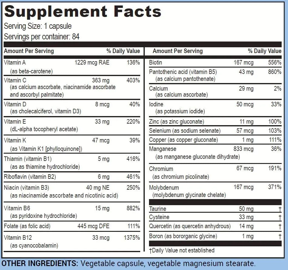 Life Enhancement One-Per-Meal Radical Shield - Multi-Antioxidant, Multivitamin and Multimineral Supplement - 84 Servings Life EnhancementAu supplements