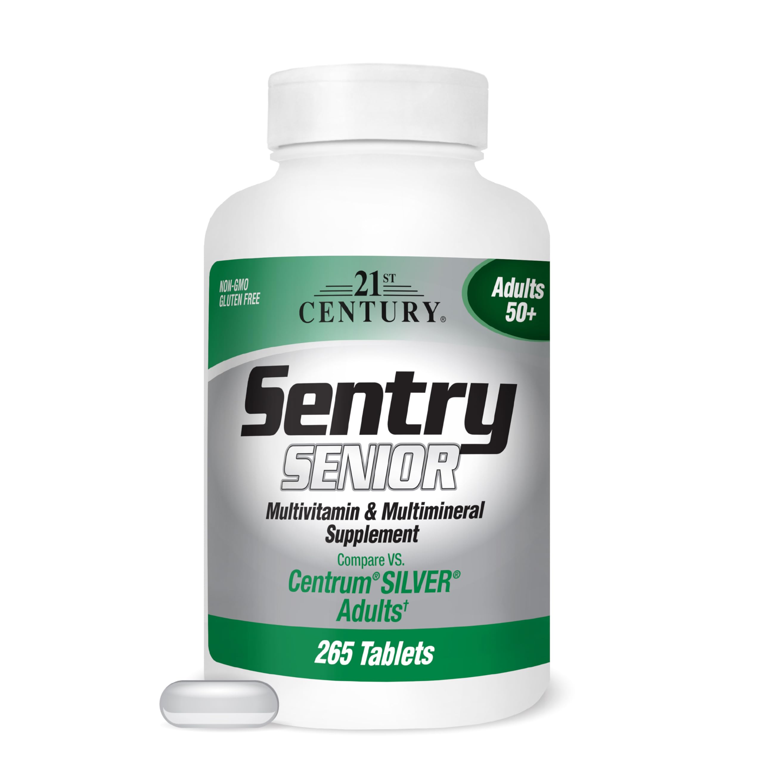 21st Century Sentry Senior Tablets, 265 Count 21st CenturyAu supplements