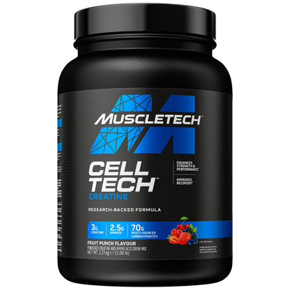 MuscleTech CellTech Creatine Monohydrate Powder, Post Workout Recovery Drink MuscletechUS supplements