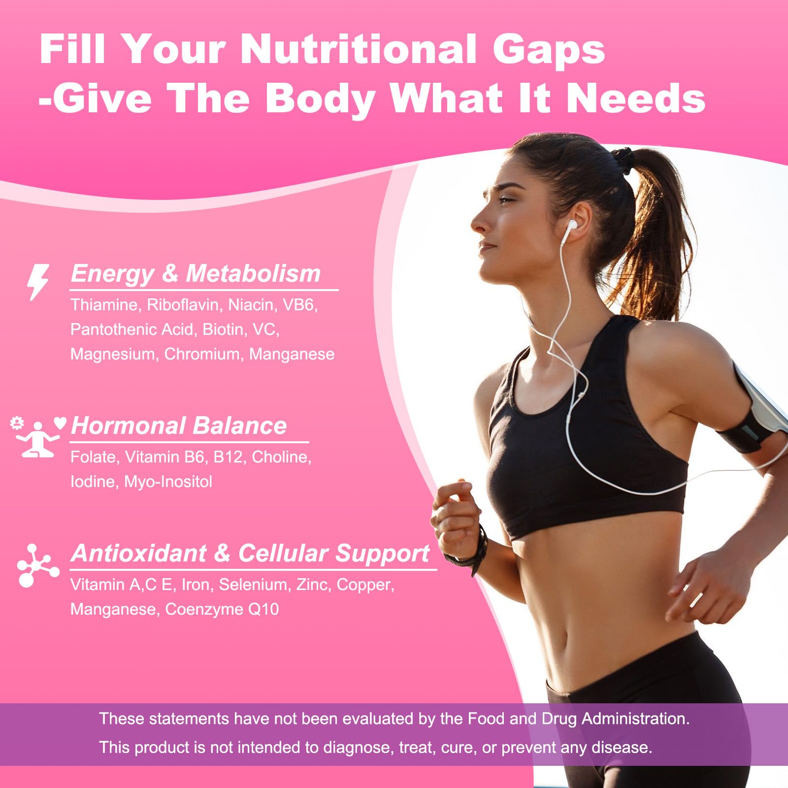 Sijigood 90 Count | Methylated Multivitamin Gummies for Women – Womens Multivitamin Gummies with B Complex, Minerals, CoQ10, Myo-Inositol for Energy, Hormone Balance & Immune Support Sugar Free SijigoodAu supplements