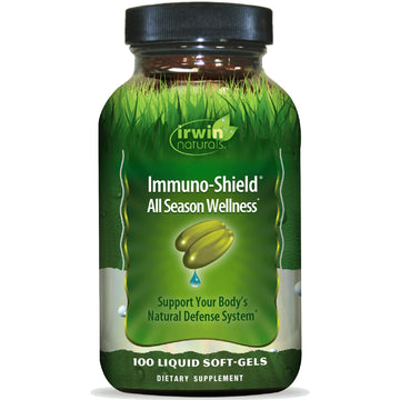 Irwin Naturals Immuno-Shield All Season Wellness for Body's Natural Defense System - 100 Liquid Softgels Irwin NaturalsAu supplements