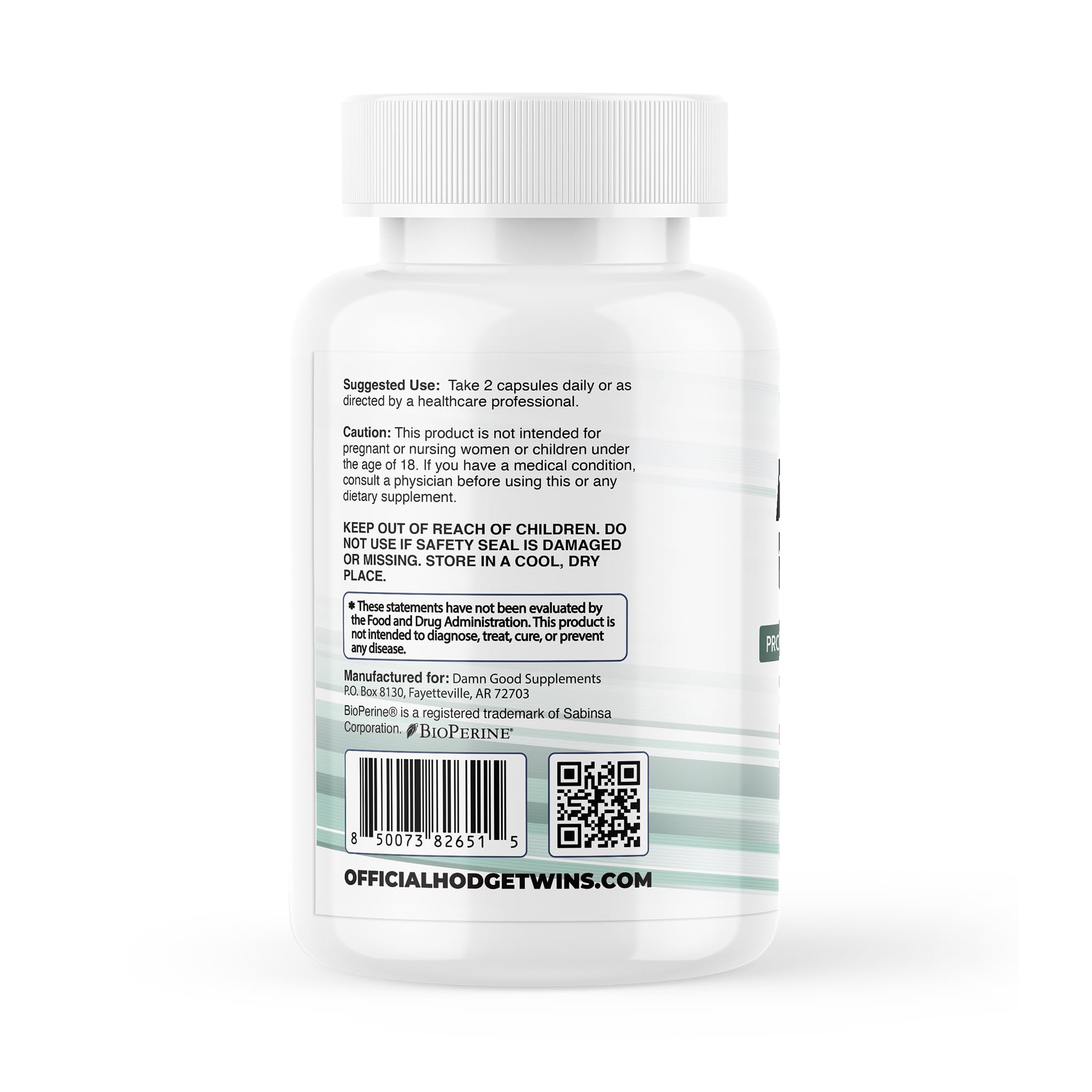 DAMN GOOD The Hodge Twins Prostate Guard - 90 Capsules Guard Vitality Complex – Comfort Blend for Nighttime Routine, Restful Rhythm - Men's Supplements for Health Supports Relaxation DAMN GOODAu supplements