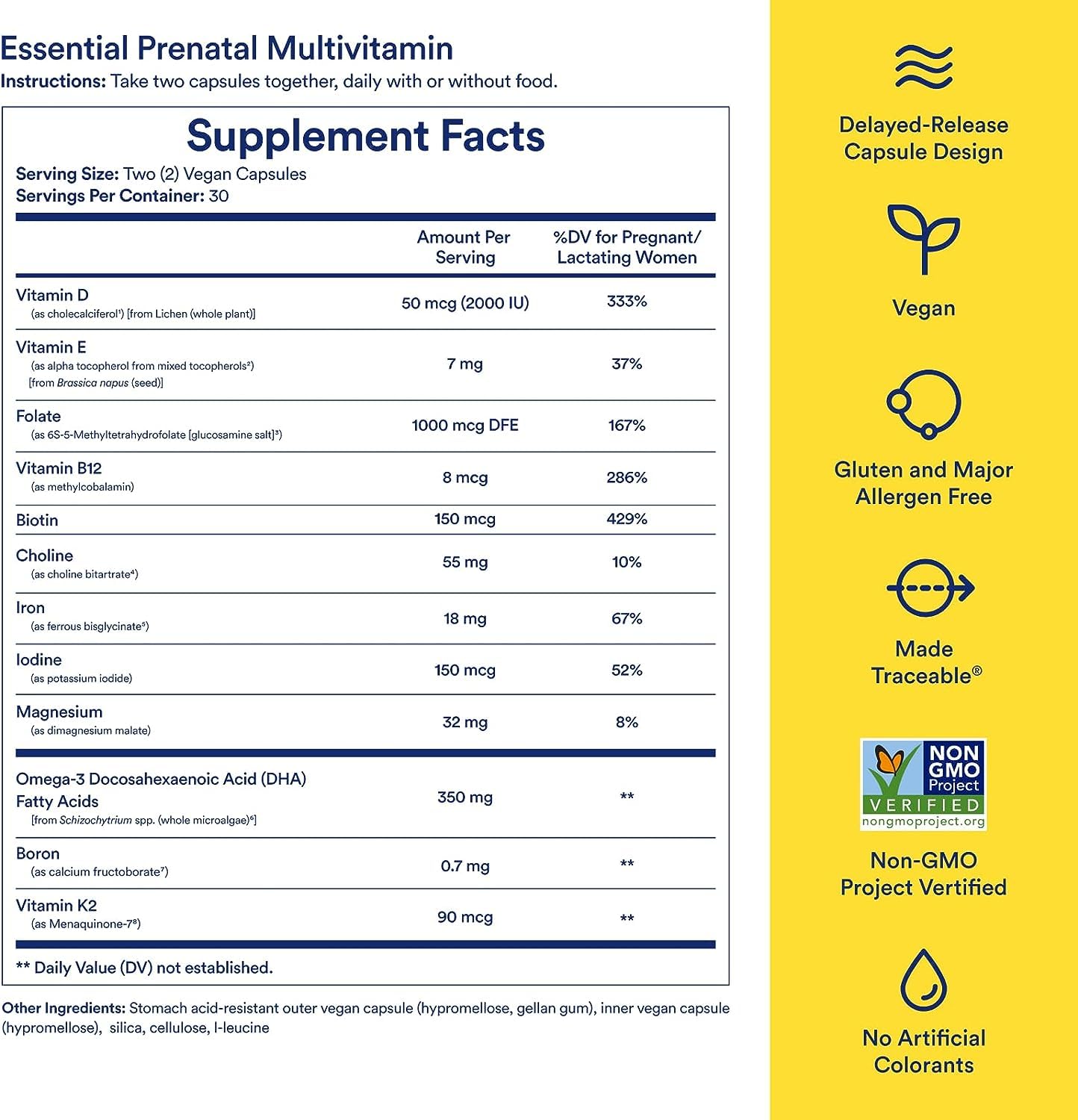 Ritual Prenatal Multivitamin and Gut Duo Supplements with Prenatal Vitamins and Synbiotic+: 3-in-1 Probiotic, Prebiotic, Postbiotic, Supports Pregnancy, and Gut Health, 30 Day Supply RitualUS supplements