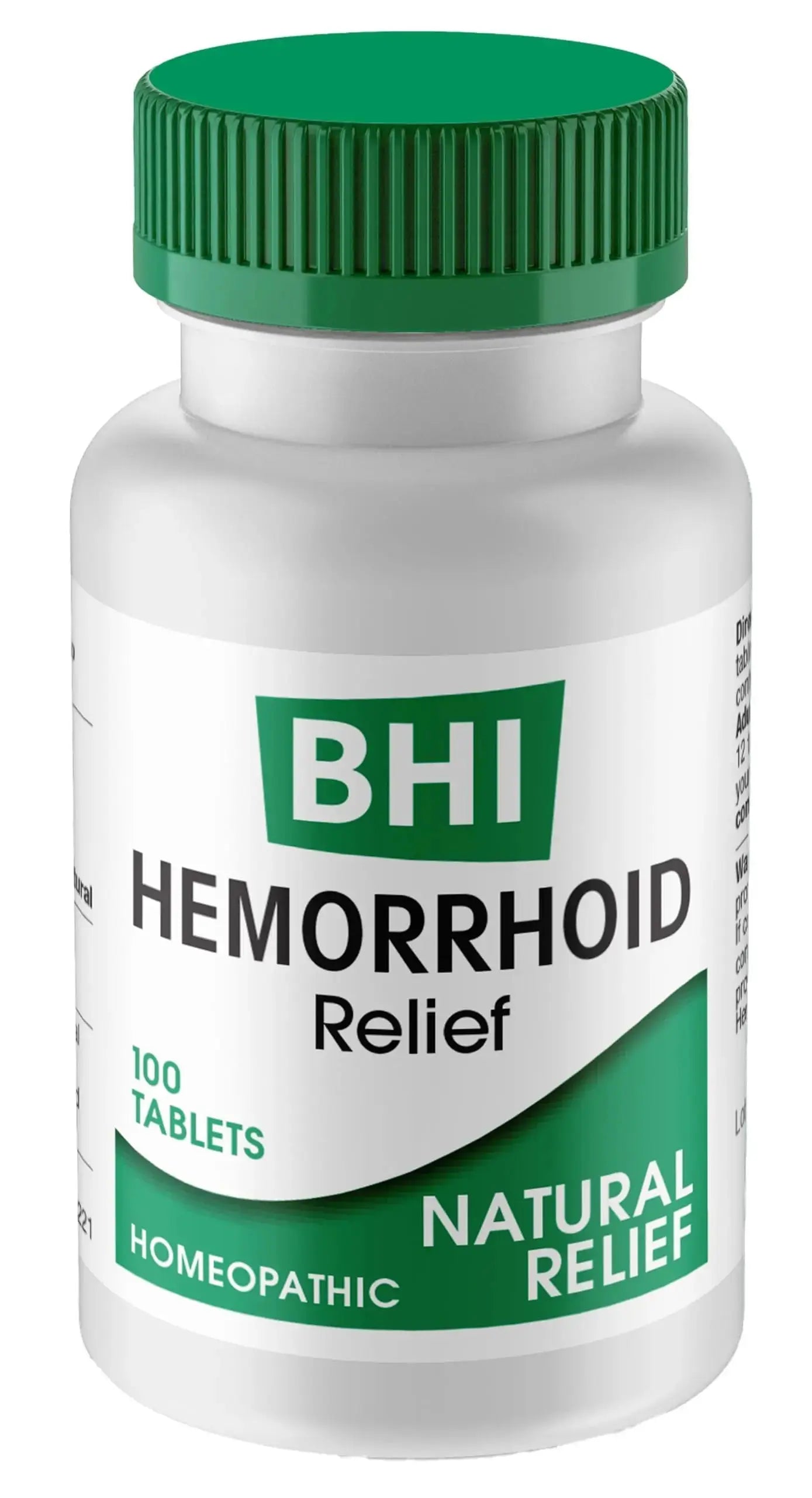 MediNatura BHI Hemorrhoid Relief - Natural Hemorrhoid Treatment for Relieving Rectal Itching - Daily Support - Chewable & Easy-to-Use Tablets - Plant-Based - 100 Count MediNaturaAu supplements