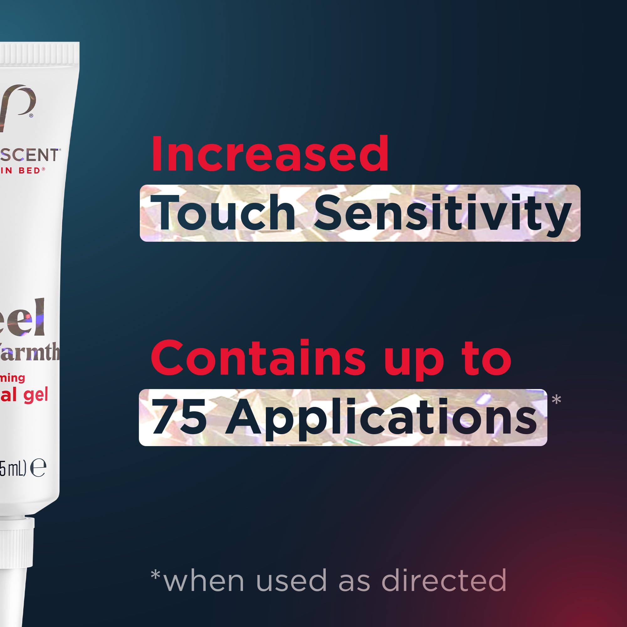 Promescent Warming Gel for Women, Personal Gel for Her, Intimate Lube, Non-Sticky Warming Lubricant, 75 Applications (15ml) PromescentAu supplements