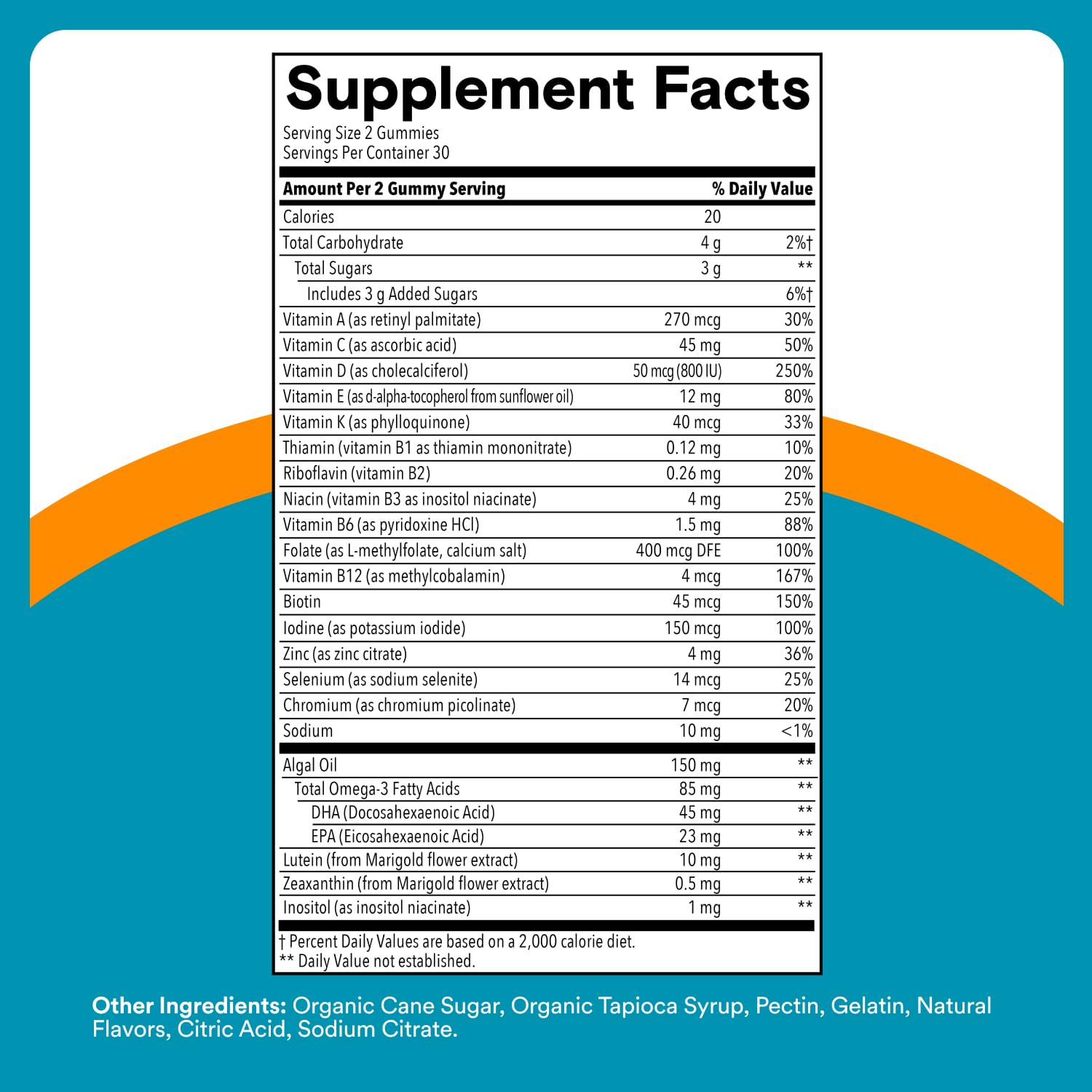 SmartyPants Teen Guy Multivitamin Gummies, Omega 3 (DHA/EPA), Vitamin D3, C, Vitamin B12, B6, A, K & Zinc, Folate, Gluten Free, Fruit Flavor, 60 Count (30 Day Supply) SmartyPantsAu supplements