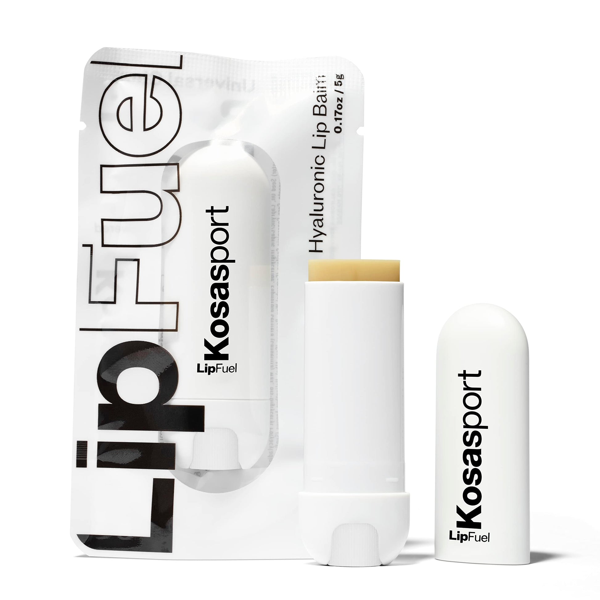 Kosas Lipfuel Hyaluronic Active Sport Lip Balm - Hydrates, Energizes and Protects - Natural Lip Treatment and Care (Baseline) KosasAu supplements