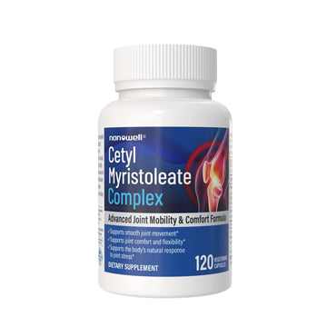 Cetyl Myristoleate Complex, CMO Advanced Joint Mobility & Comfort Formula 120 Capsules NANOWELLAu supplements