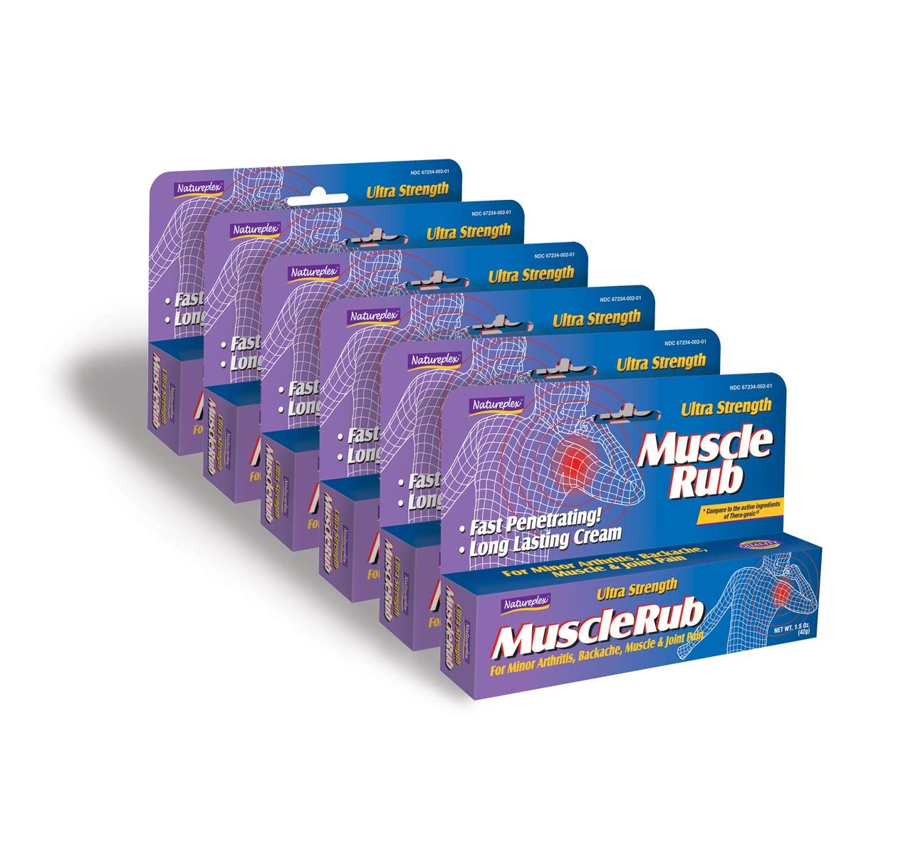 Ultra Strength Muscle Rub 24 Pack NatureplexAu supplements