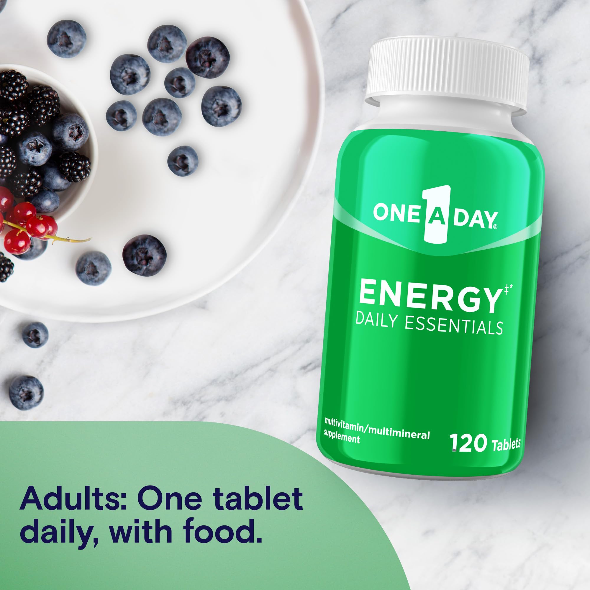 One A Day Energy Daily Essentials Multivitamin, Energy Supplement to Support Mental Alertness and Immune Health ONE A DAYAu supplements