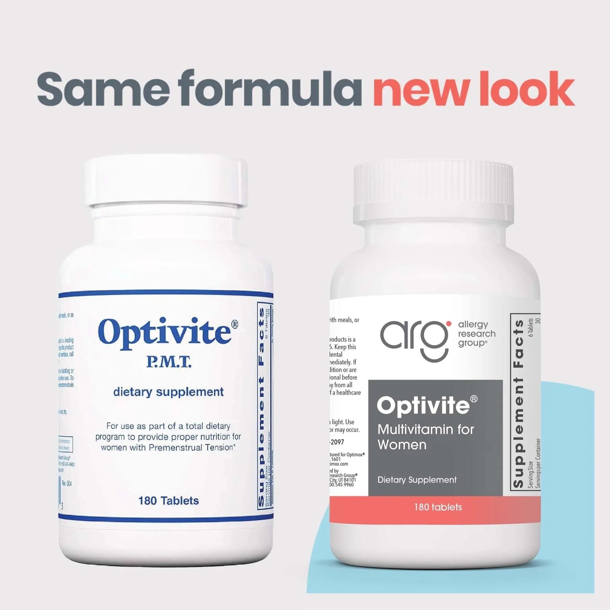 Optimox Optivite - PMS Support Supplement for Women, Period Multivitamin for Hormone Balance with Vitamin B6 & Iron, Hormone Support Vitamin - 180 Tablets OptimoxAu supplements