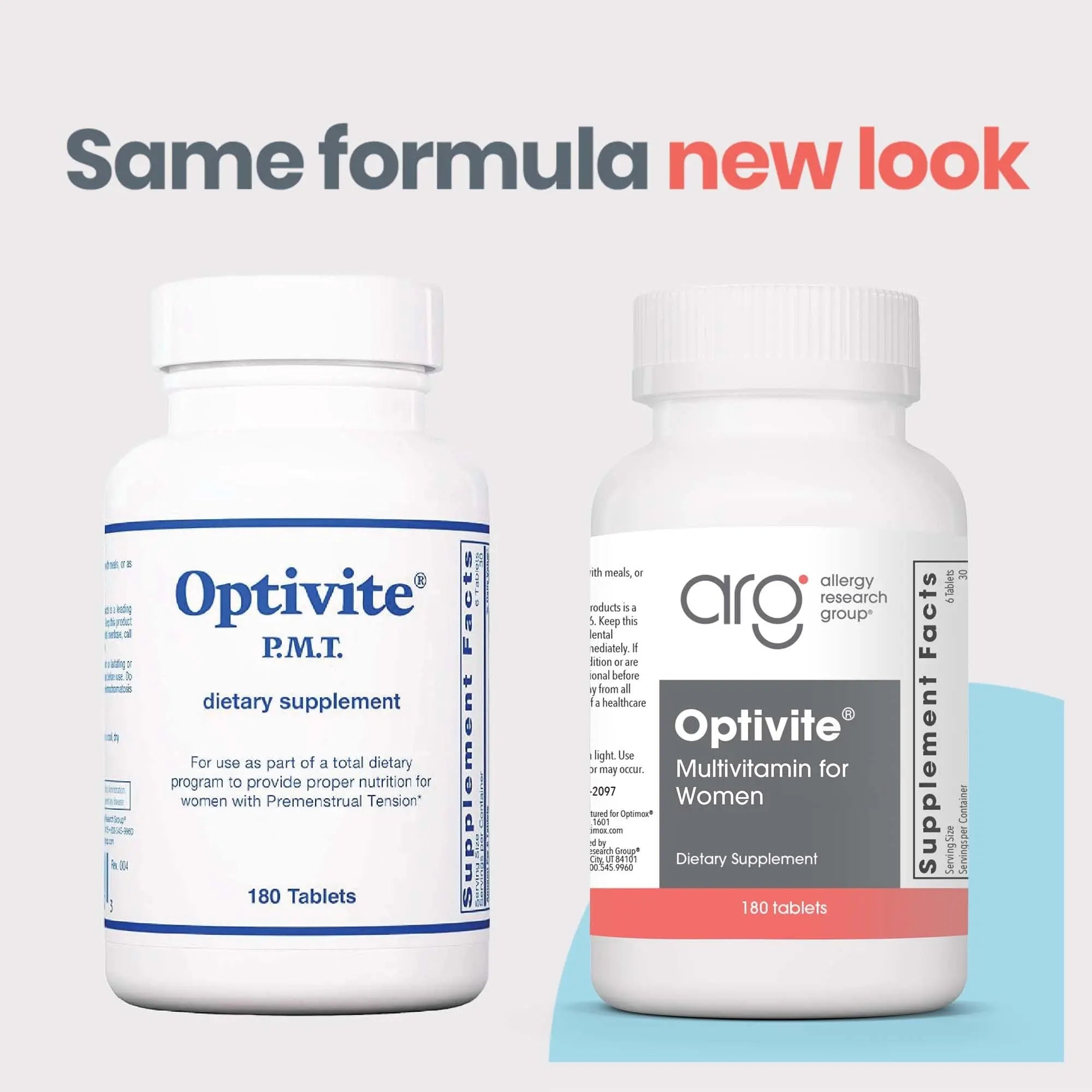 Optimox Optivite - PMS Support Supplement for Women, Period Multivitamin for Hormone Balance with Vitamin B6 & Iron, Hormone Support Vitamin - 180 Tablets OptimoxAu supplements