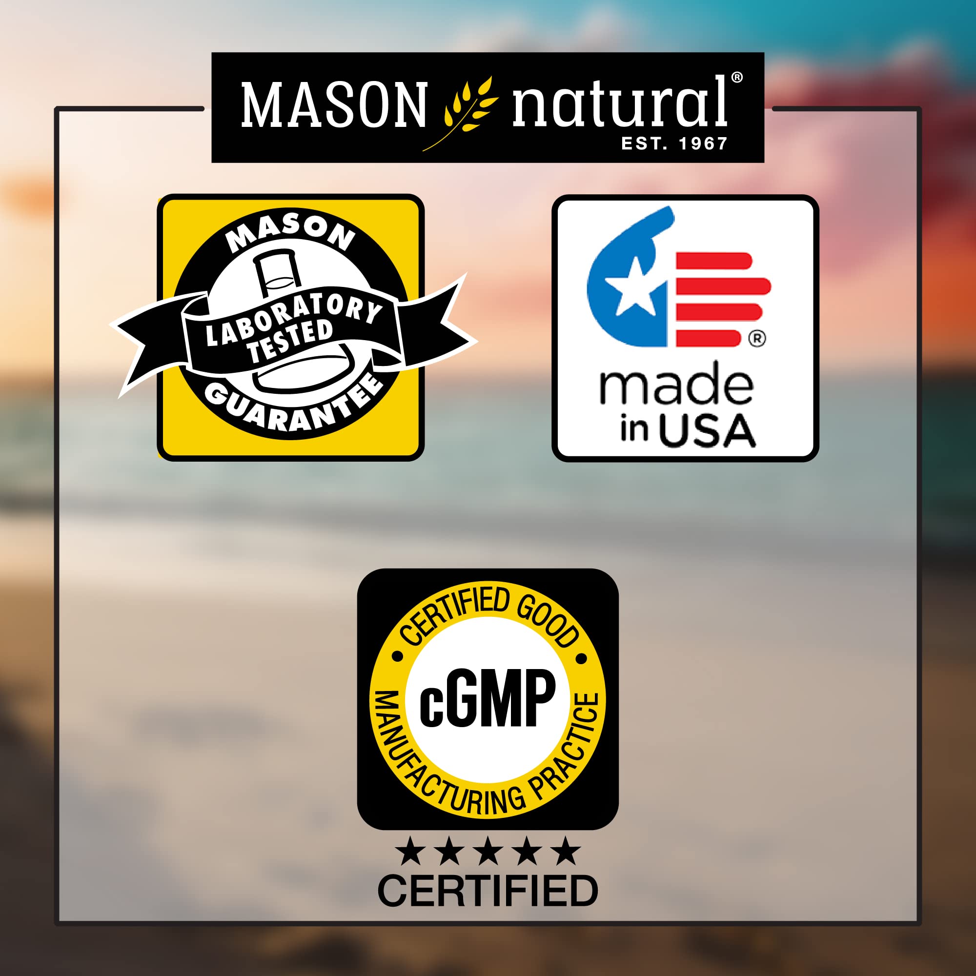 MASON NATURAL Garcinia Cambogia 500 mg HCA with Calcium and Chromium MASON NATURALAu supplements