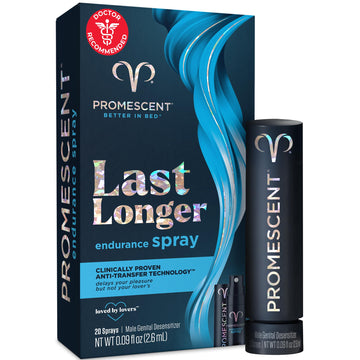 Promescent Desensitizing Delay Spray for Men Clinically Proven to Help You Last Longer in Bed - Better Maximized Sensation + Prolong Climax for Him, 2.6 ml PromescentAu supplements