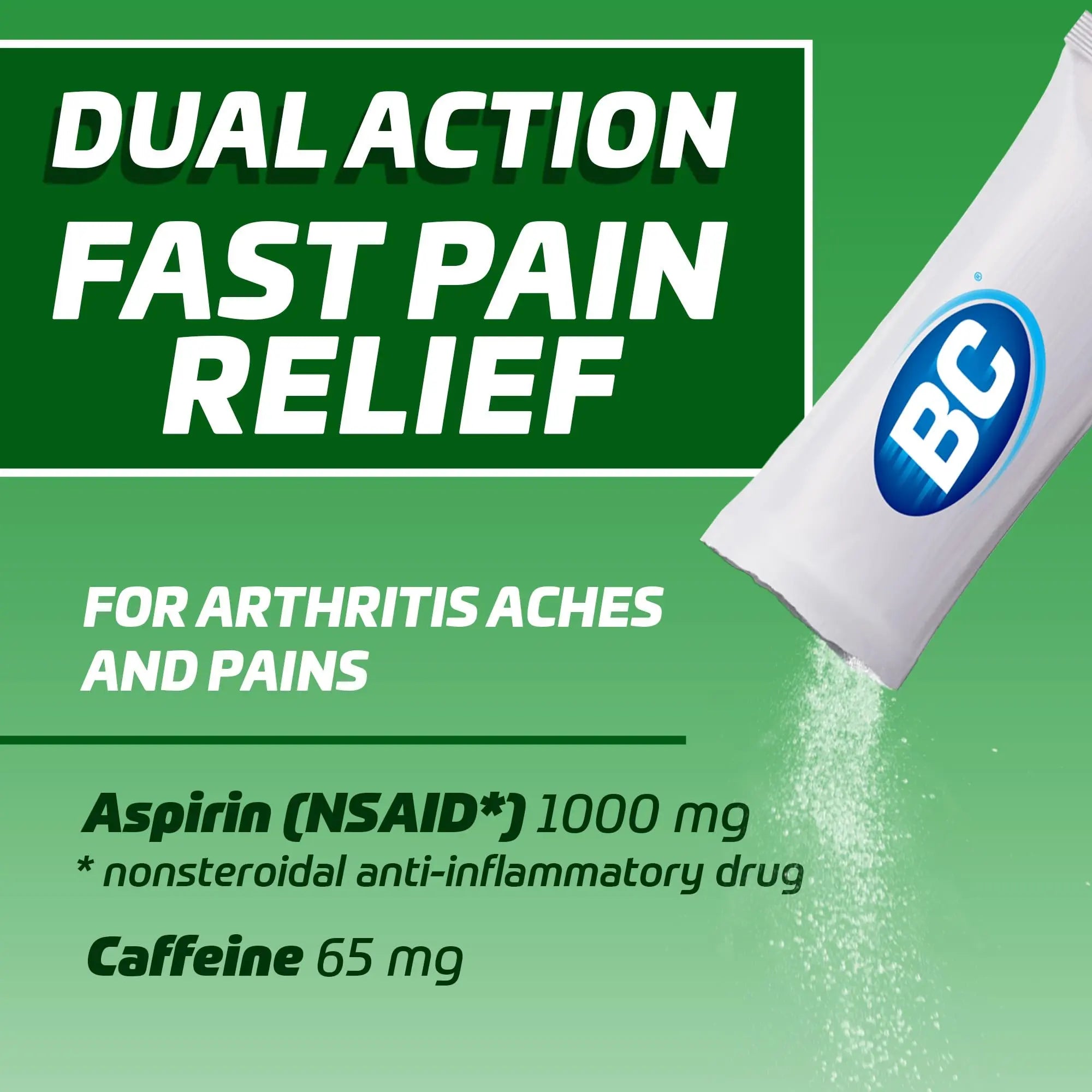 BC Pain Relief Powder, Arthritis Pain, 50 ct (Pack of 1) BCAu supplements