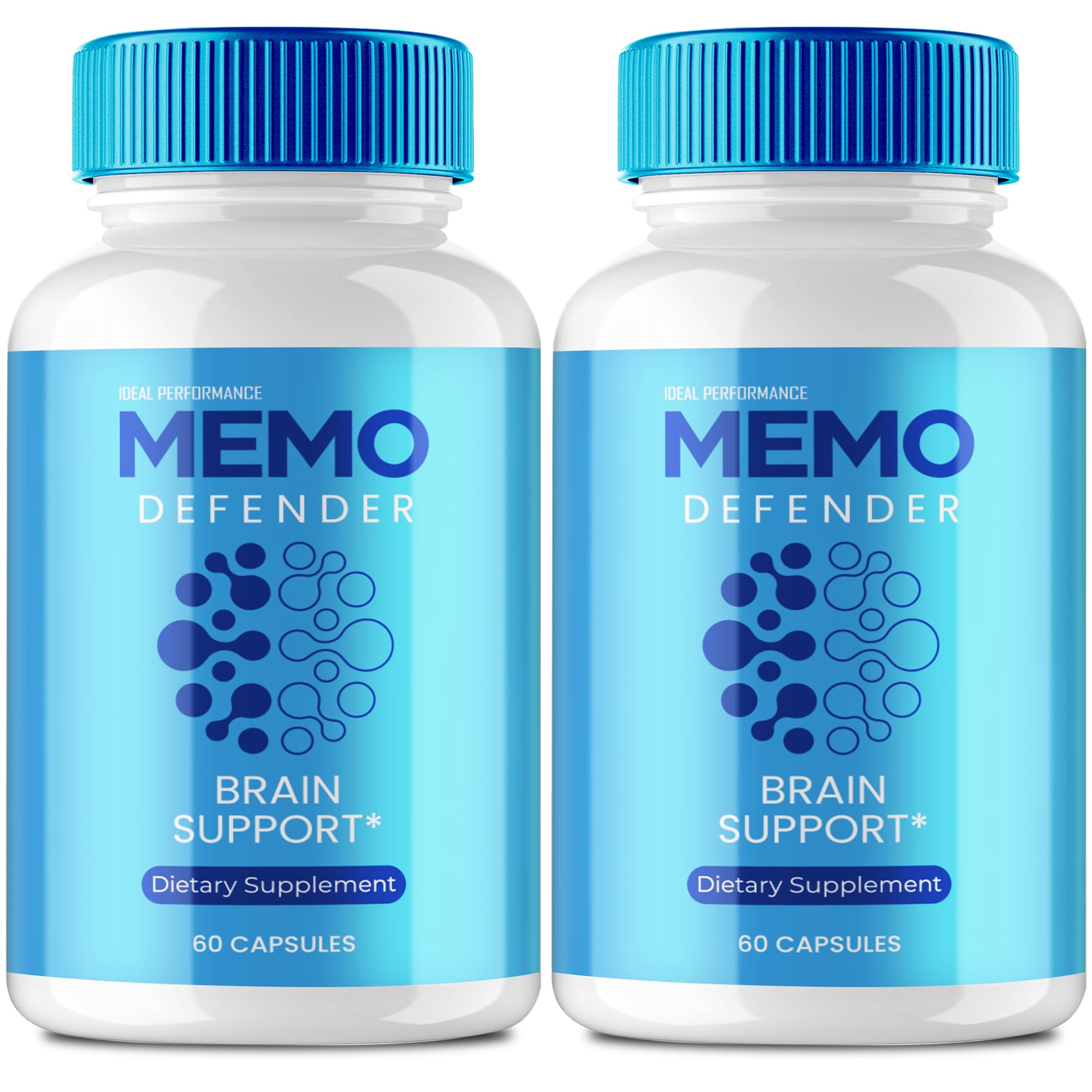 Memo Defender Brain and Memory Support Capsules, Memo Defender for Memory Supplement Pills, Advanced Formula Nootropic Pills for Brain Health Support, MemoDefender Health Blend Reviews (2 Pack) IDEAL PERFORMANCEAu supplements