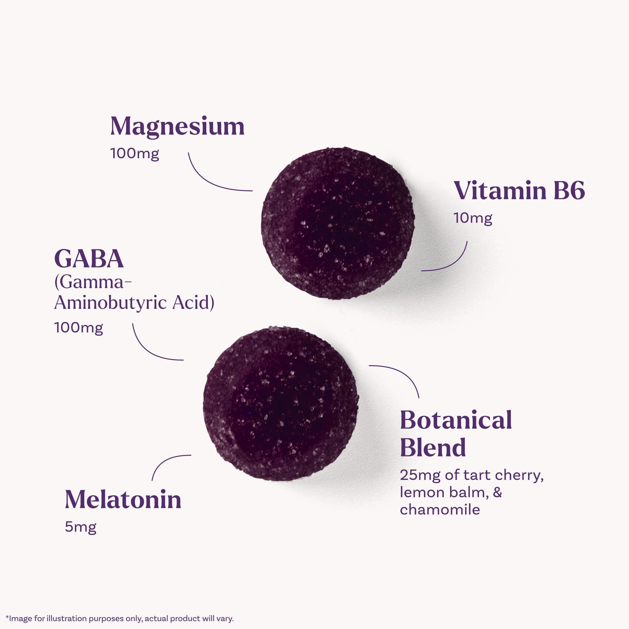 Natrol Sleep + Restore Magnesium Glycinate Blend Gummies with Melatonin 5mg - Calm Magnesium with GABA, Botanical Blend, Cherry Flavor, 60 Gummies NatrolAu supplements
