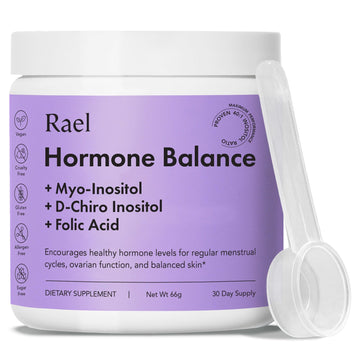 Rael Hormone Balance for Women, Myo Inositol Powder - Myo-Inositol & D-Chiro Inositol RaelUS supplements