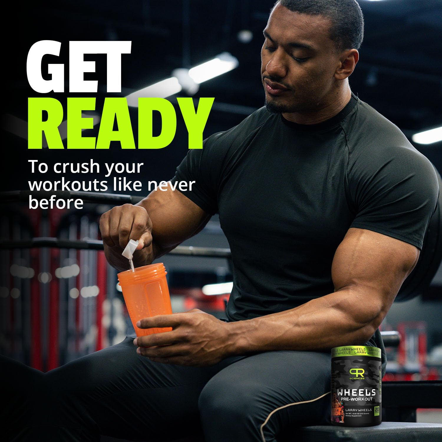 Larry Wheels' PR Preworkout - Enhance Performance with 6g Citrulline, 3.2g Beta Alanine PR SciencesAu supplements