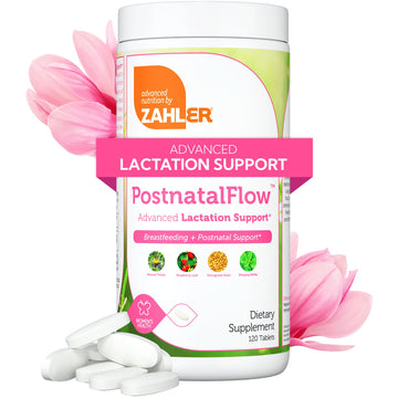 Zahler Postnatal Flow for Advanced Lactation Support, Breastfeeding + Postnatal Support, 120 Tablets. ZahlerAu supplements