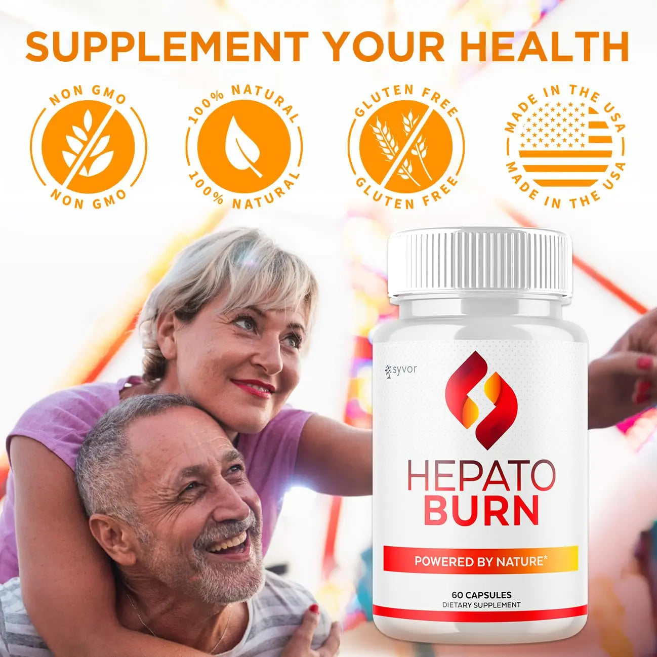 (2 Pack) Hepato Burn Capsules, Official Hepato Burn Pills with All Natural Premium Ingredients, Hepatoburn Energy and Fitness Vitamin Supplement, Hepatoburn Lifestyle Powered by Nature (120 Capsules) SyvorAu supplements