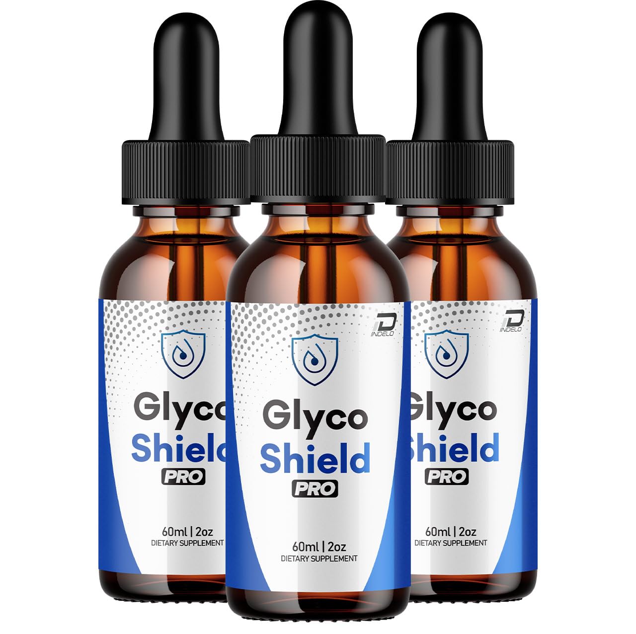 Indelo Glyco Shield Pro Healthy Formula – GlycoShield Pro All Natural Healthy Levels - Extra Strength Liquid, GlycoShieldPro Reviews (3 Pack – 3 Month Supply) IndeloAu supplements