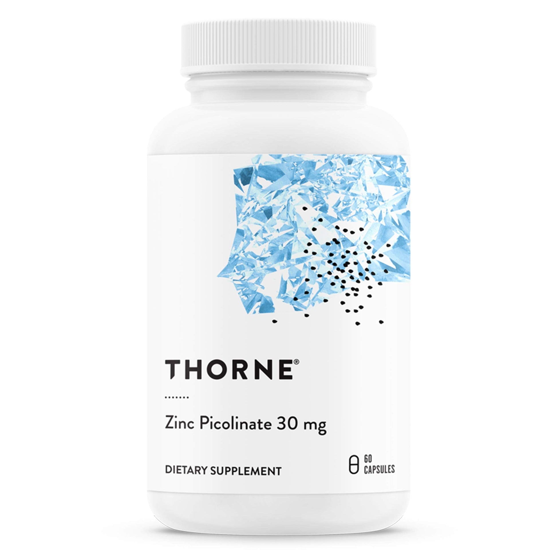 Thorne Zinc Picolinate 30 mg - Well-Absorbed Zinc Supplement for Growth and Immune THORNEUS supplements